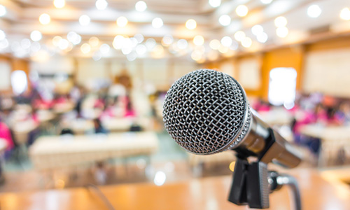 eLearning conference microphone